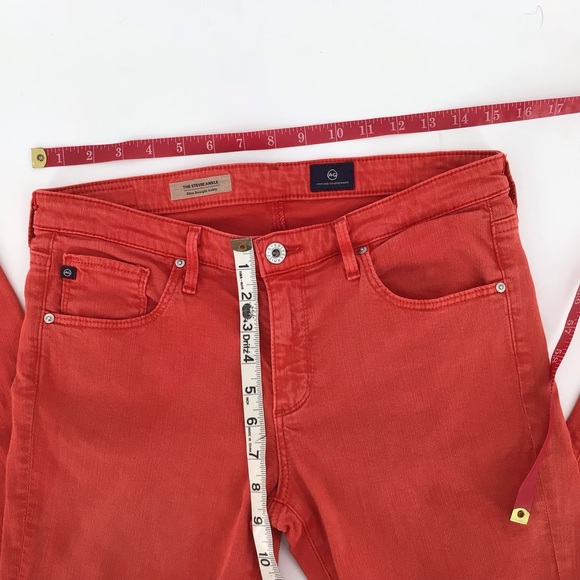 AG Stevie Ankle Slim Straight Ankle Jeans Size 29R - Picture 9 of 11